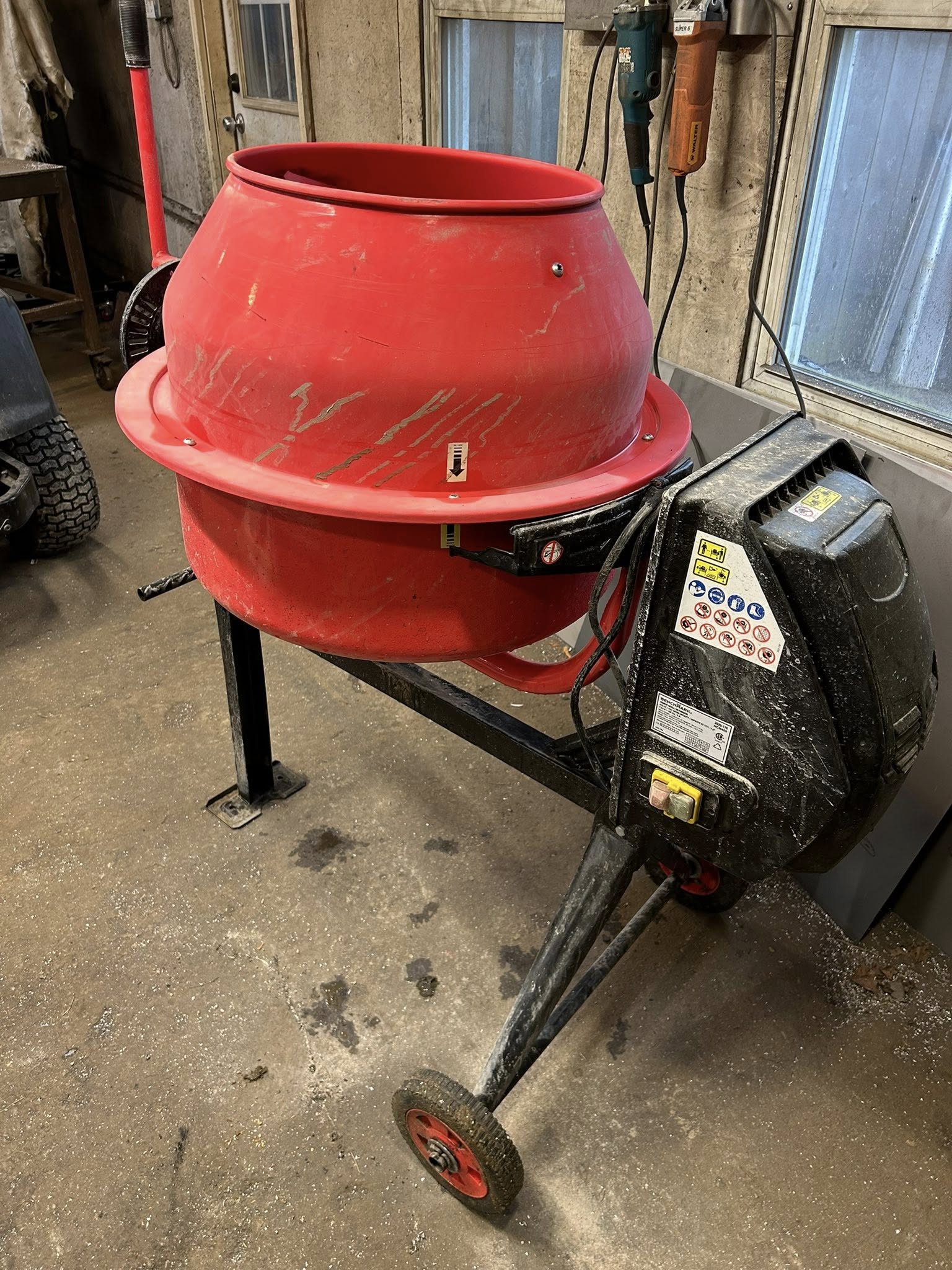 Cement Mixer Second View